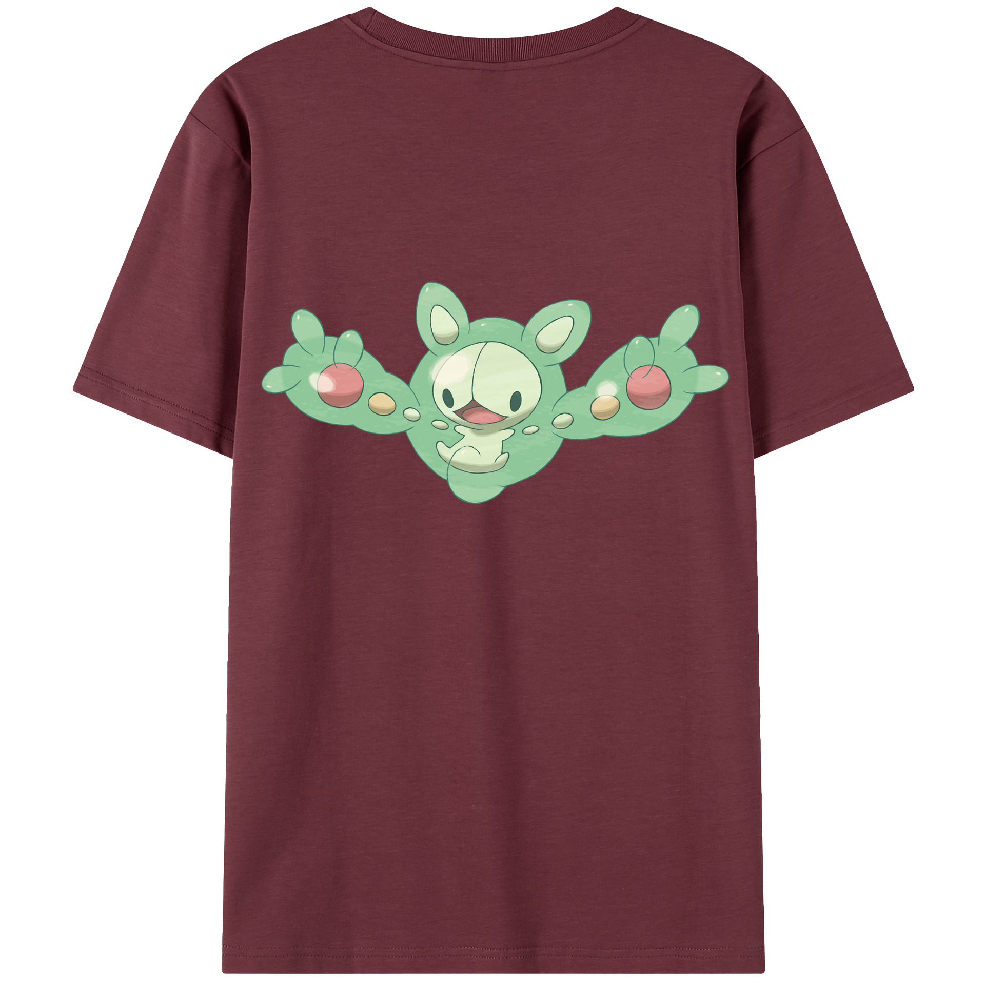 （画像用） ポケットモンスター Pokémon 綿100％半袖Tシャツ（背面プリント）